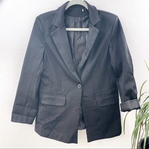 Dickey scuba jacket black blazer classic